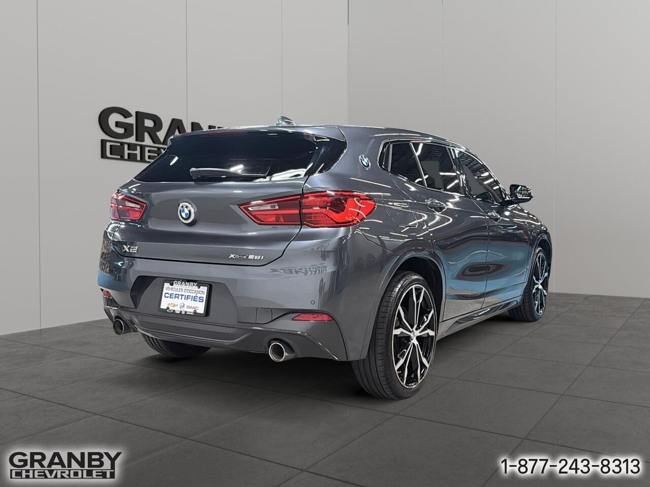 BMW X2 xDrive28i coupé | 27-0112A 2020 Gris Granby - photo #4