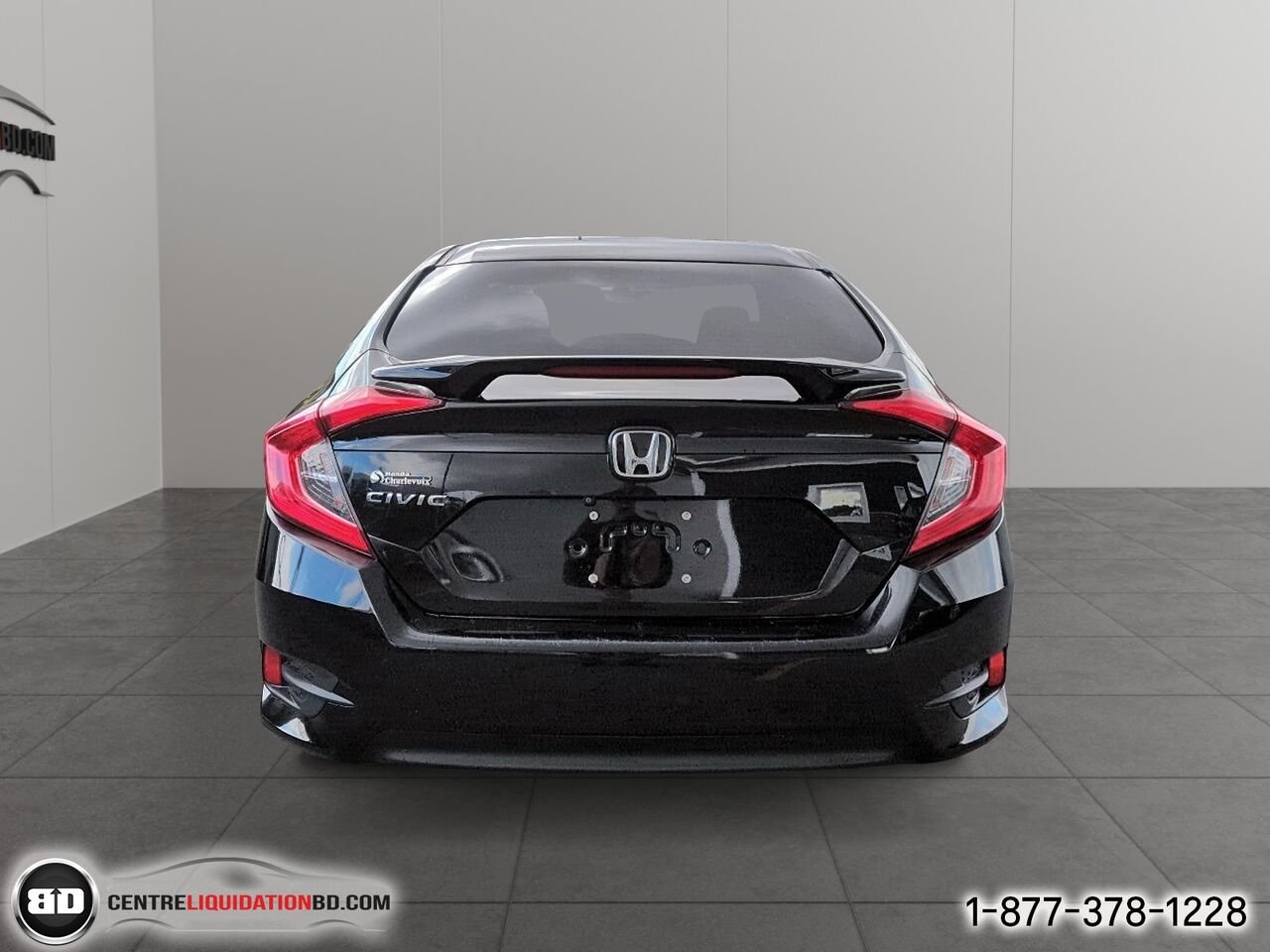 2016 Honda Civic Berline LX 4 portes CVT | BD0437 Black Granby - photo #6