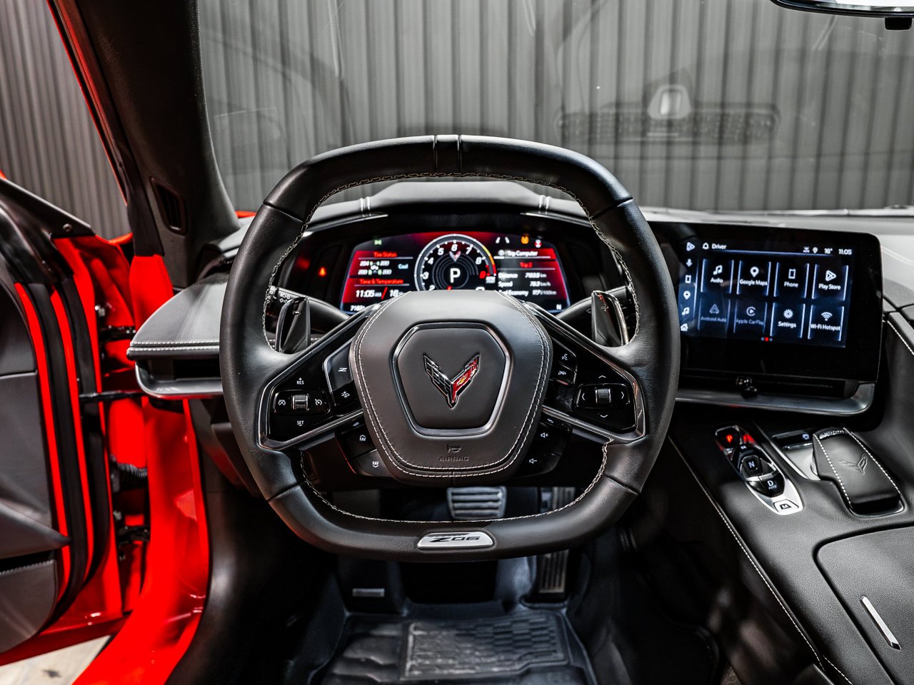 2025 Chevrolet Corvette 2dr Z06 Cpe w/1LZ Red Sherwood Park - photo #32