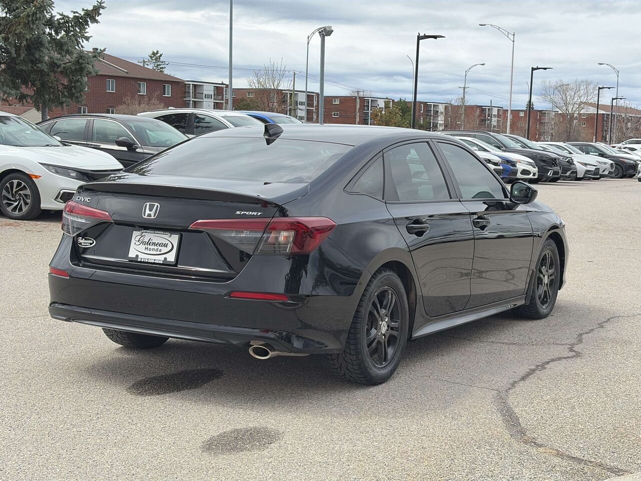 Honda Civic Sport 2025 Noir Gatineau - photo #6