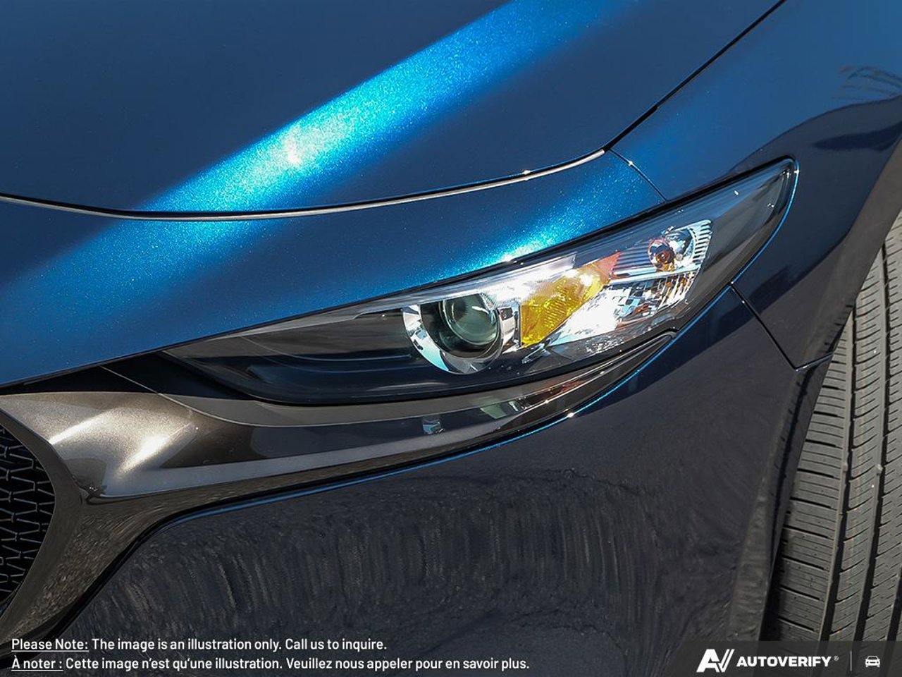 Mazda Mazda3 Sport JM1BPALL0T1885718 2026 Bleu cristal foncé mica Mirabel - photo #9
