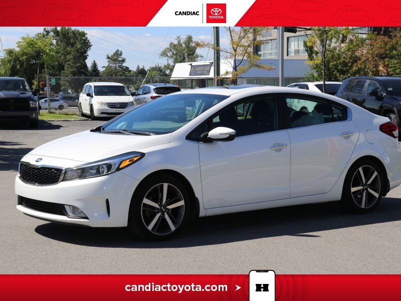 Kia Forte EX - MAGS - TOIT OUVRANT - SIÈGES CHAUFFANTS 2017 Blanc