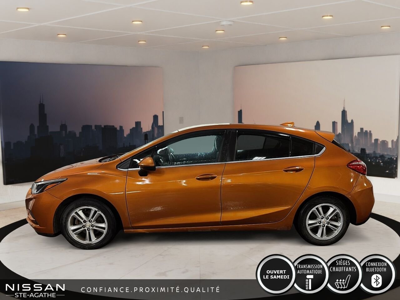 2017 Chevrolet Cruze Orange Sainte-Agathe-des-Monts - photo #5
