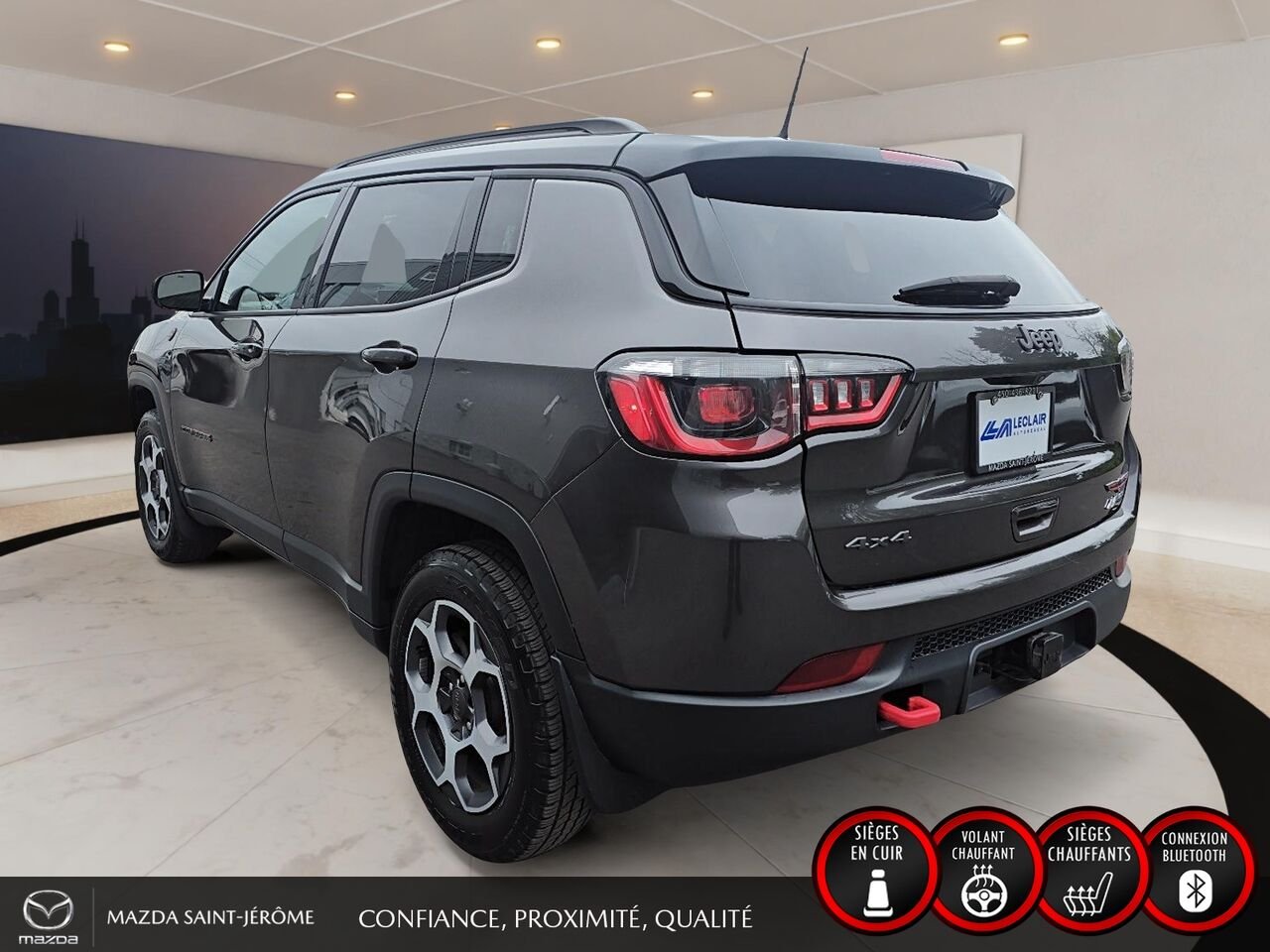 Jeep Compass 2022 Gris Saint-Jérôme - photo #8