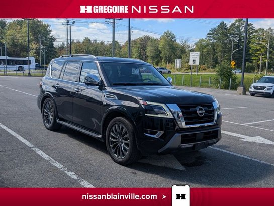 Nissan Armada Platinum 1 PROPRIO 0 ACCIDENT 2021 Noir