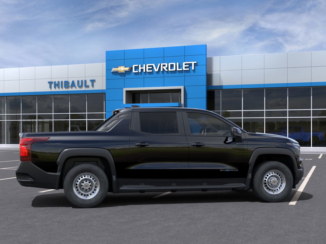 2025 Chevrolet Silverado EV WT à autonomie maximale Black Saint-Eustache - photo #4