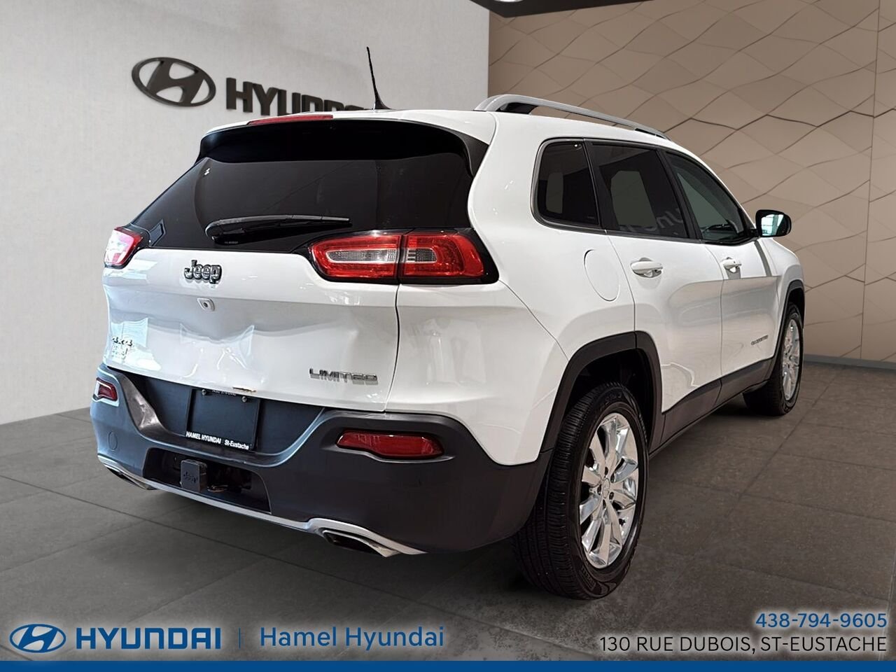 2017 Jeep Cherokee White Saint-Eustache - photo #2