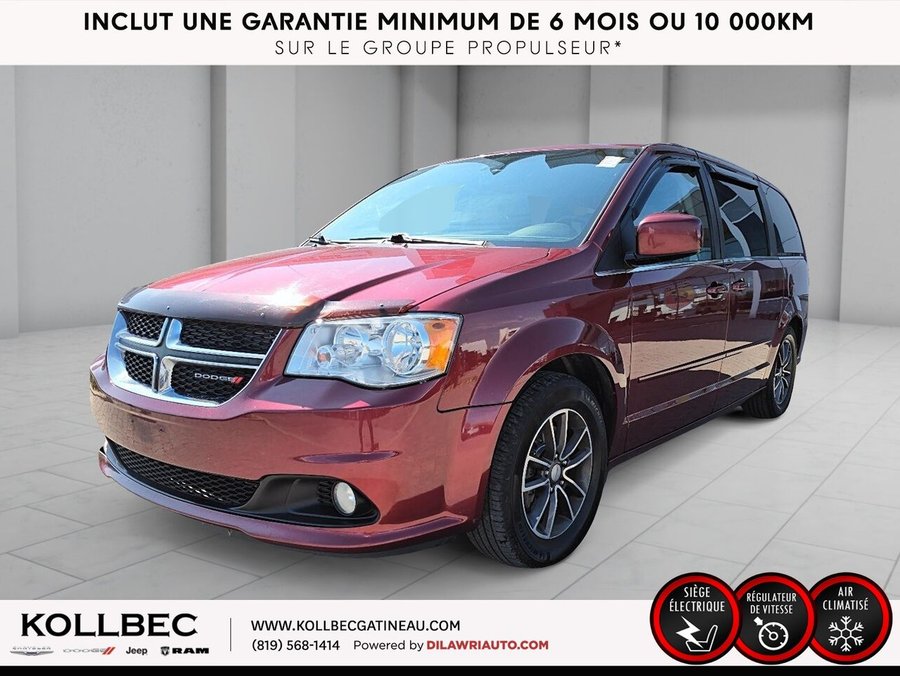 2017 DODGE GRAND CARAVAN *** UN PROPRIO + CLEAN CARFAX *** Red