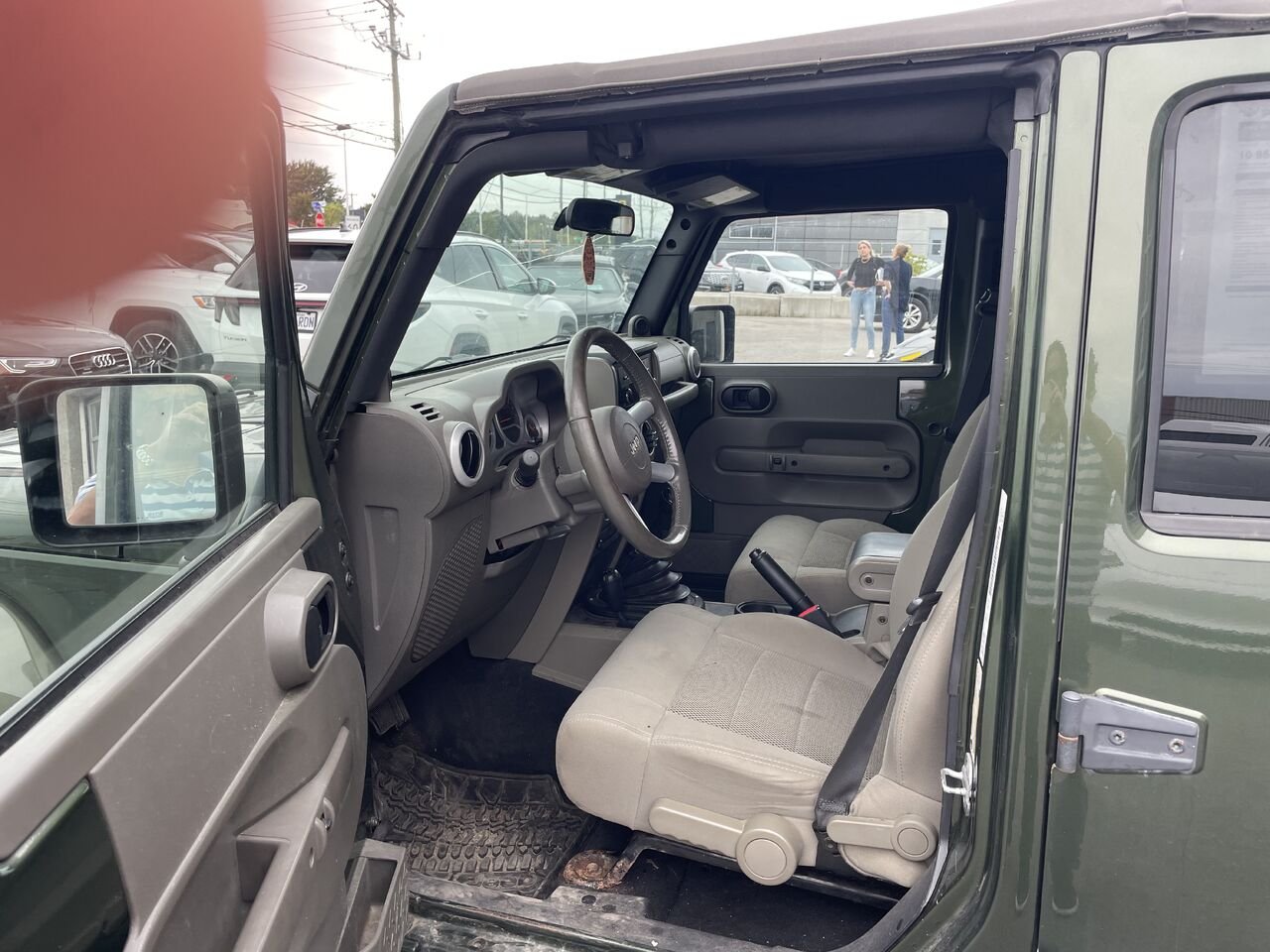 2008 Jeep Wrangler Green  - photo #12