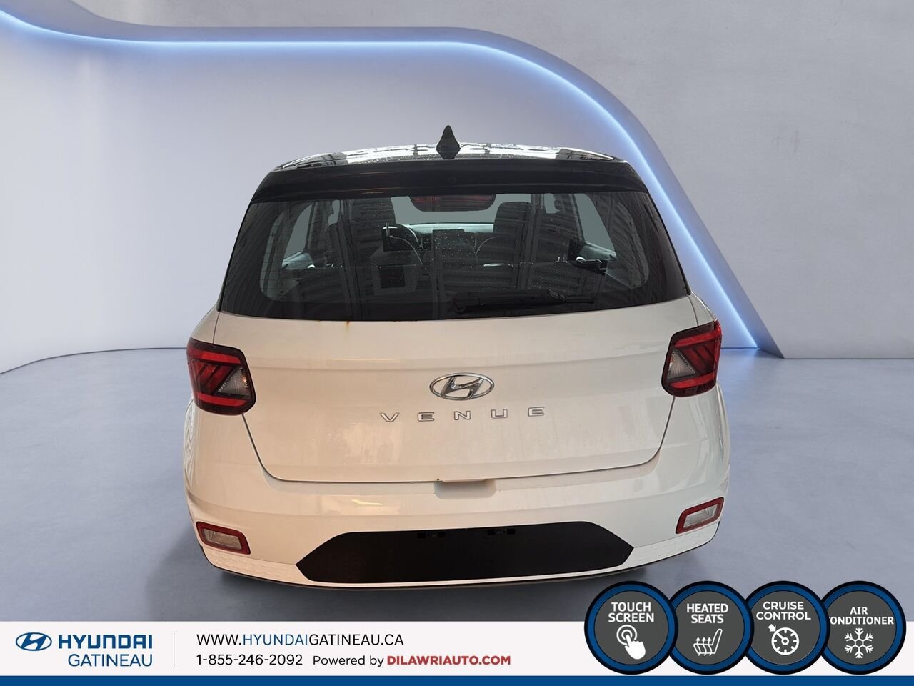 Hyundai Venue 2021 Blanc Gatineau - photo #2