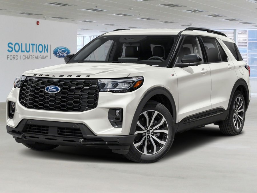 2026 Ford Explorer EXPLORER Star White Metallic Tri-Coat