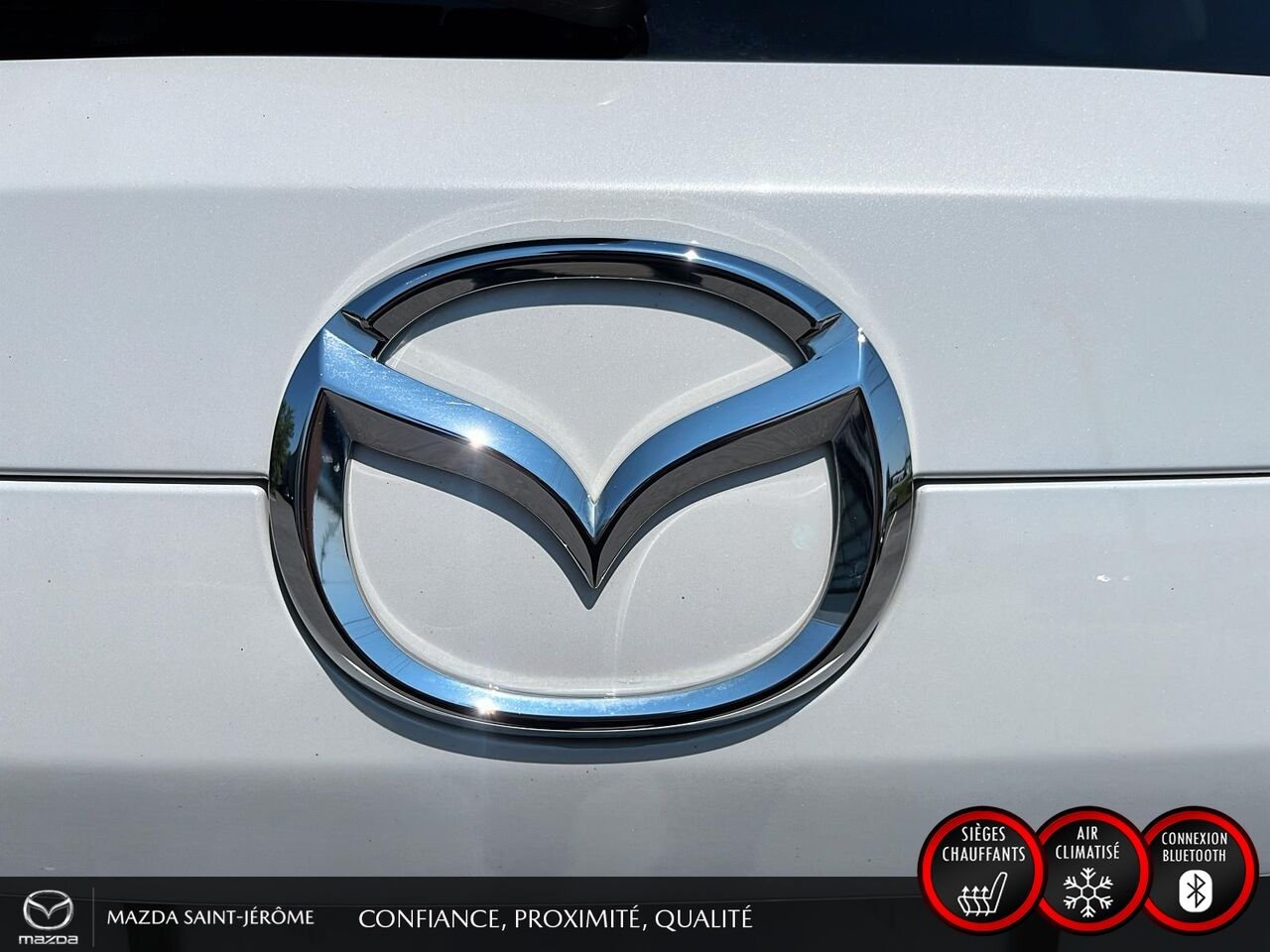 Mazda CX-5 GS LUXURY | TOIT OUVRANT | CUIR | AWD | 2023 Blanc Saint-Jérôme - photo #7