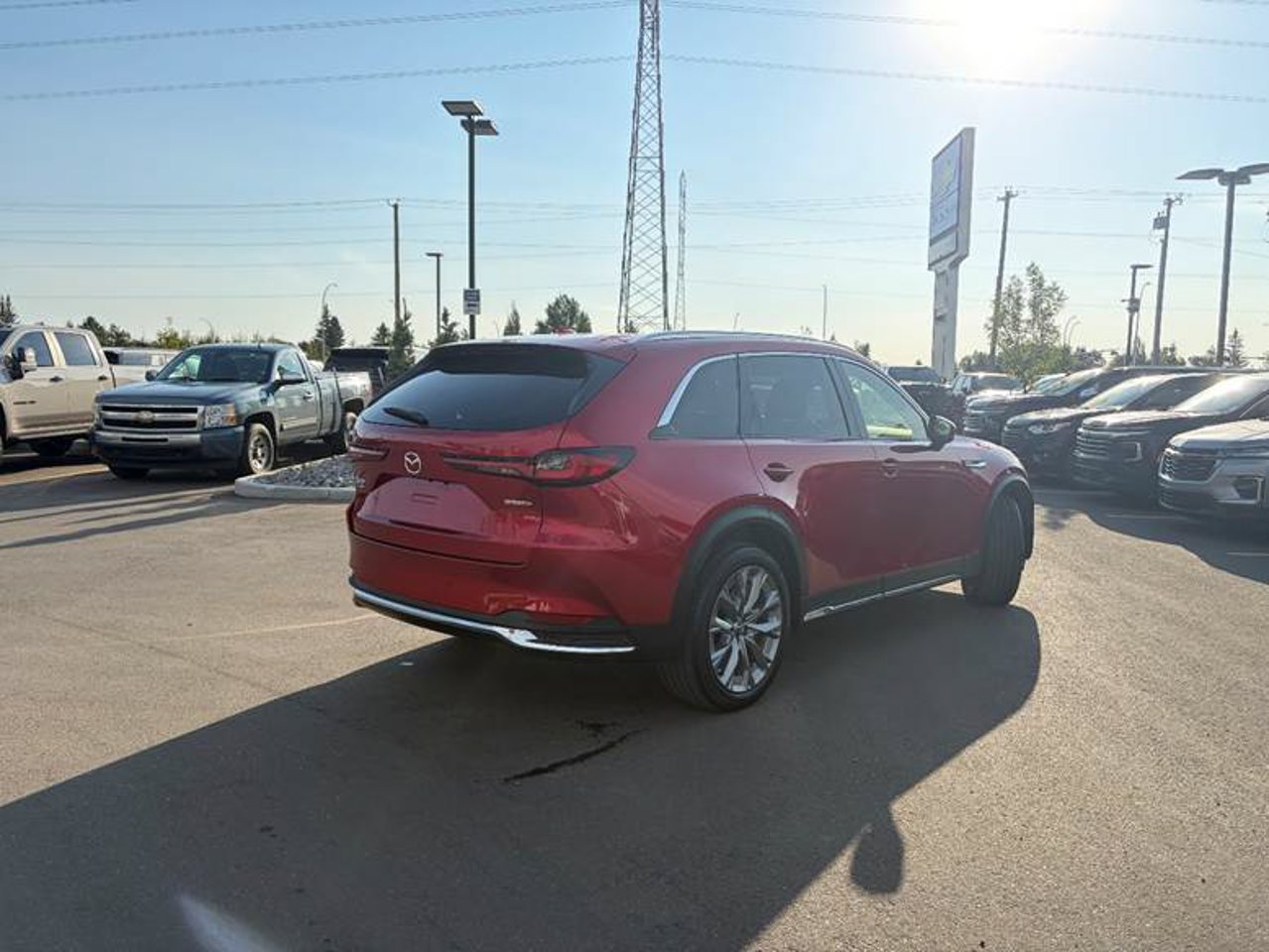 2026 Mazda CX-90 MHEV GT AWD Red Sherwood Park - photo #4