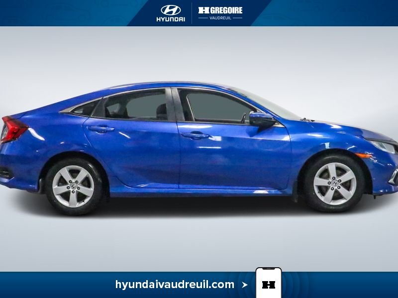 Honda Civic YA887 | EX TOIT OUVRANT 2019 Bleu Laval - photo #12