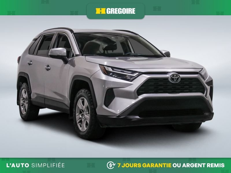 Toyota Rav 4 XLE AWD AUTO AC GR ELECT MAGS CAM RECUL BLEUTOOTH 2023 Gris