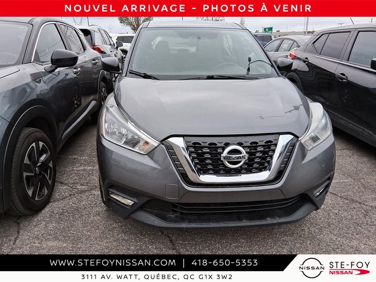 Nissan Kicks S 2018 Gris Ste-Foy - photo #0