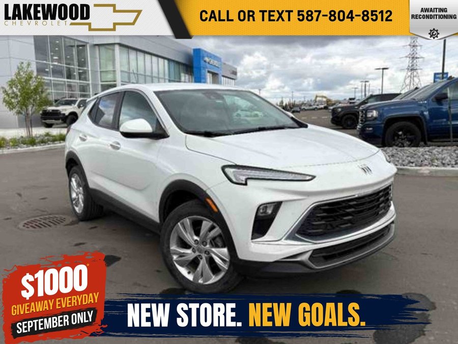 2024 Buick Encore GX Preferred AWD 1.3T | Remote Start White
