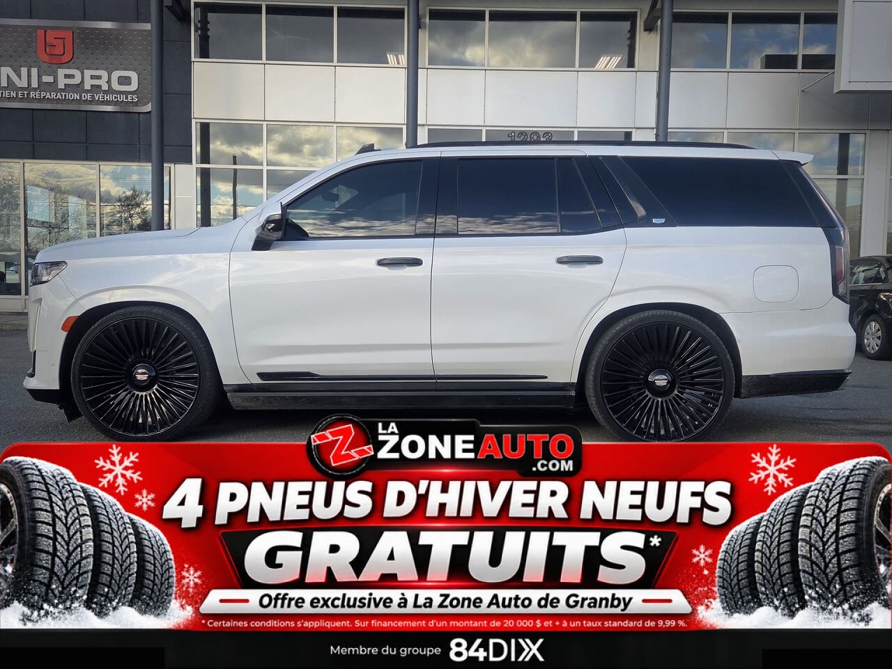 Cadillac Escalade Premium Luxury V8 2021 Blanc Granby - photo #2