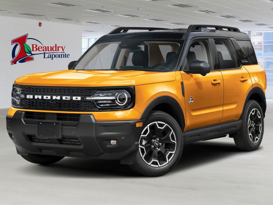 Ford Bronco Sport Outer Banks 4x4 2026 Orange furie métallisé trois couches