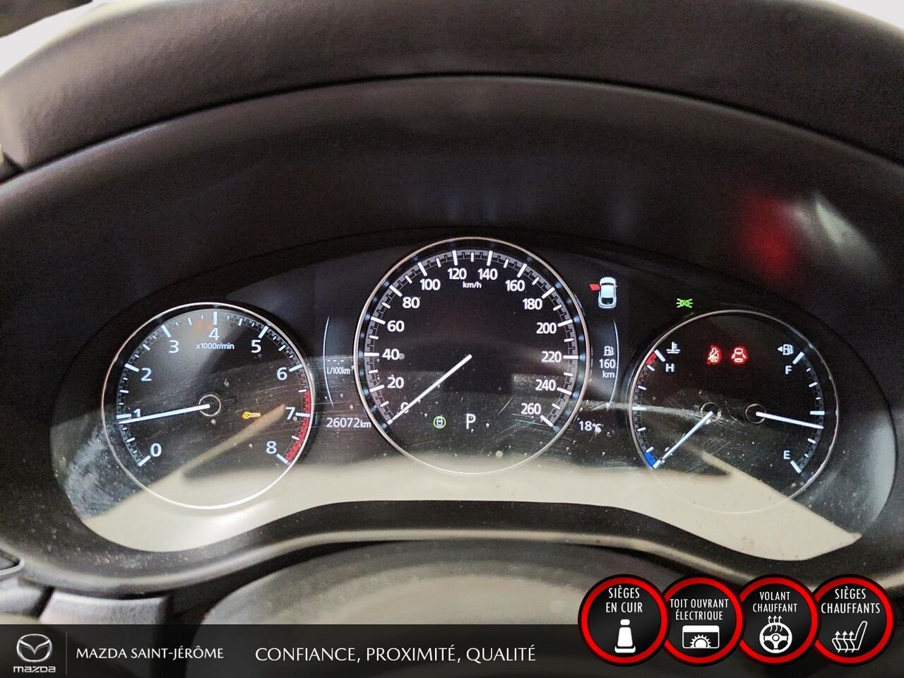 Mazda CX-30 GS-L | AWD | TOIT OUVRANT | CUIR 2025 Gris Saint-Jérôme - photo #15