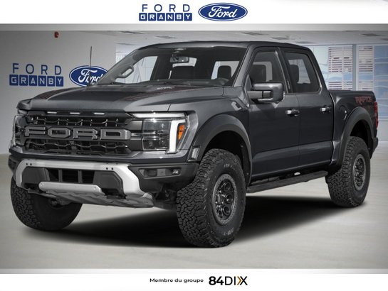 Ford F-150 Raptor SuperCrew 4RM caisse de 5,5 pi 2026 Noir
