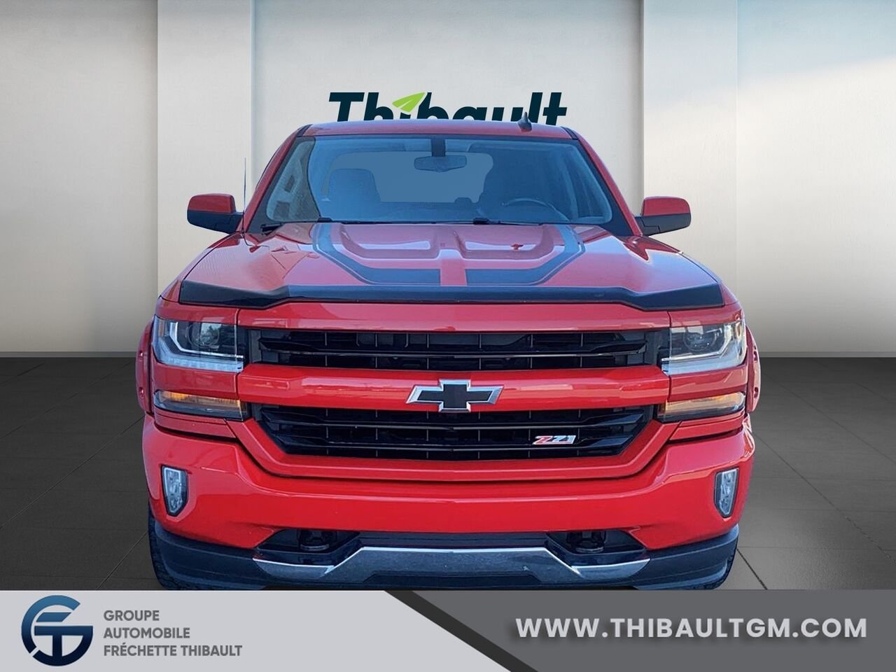 CHEVROLET SILVERADO LT cabine multiplace 153 po 4RM avec 2LT 2018 Rouge Montmagny - photo #1