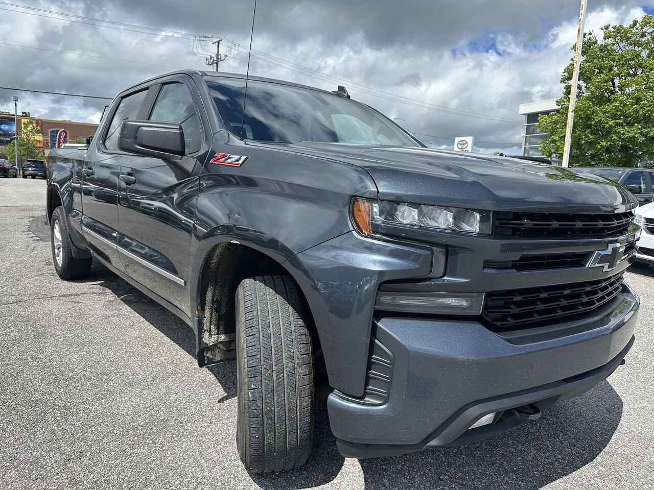 CHEVROLET SILVERADO K1500 RST RST cabine multiplace 4RM 157 po 2019 Bleu Gatineau - photo #22