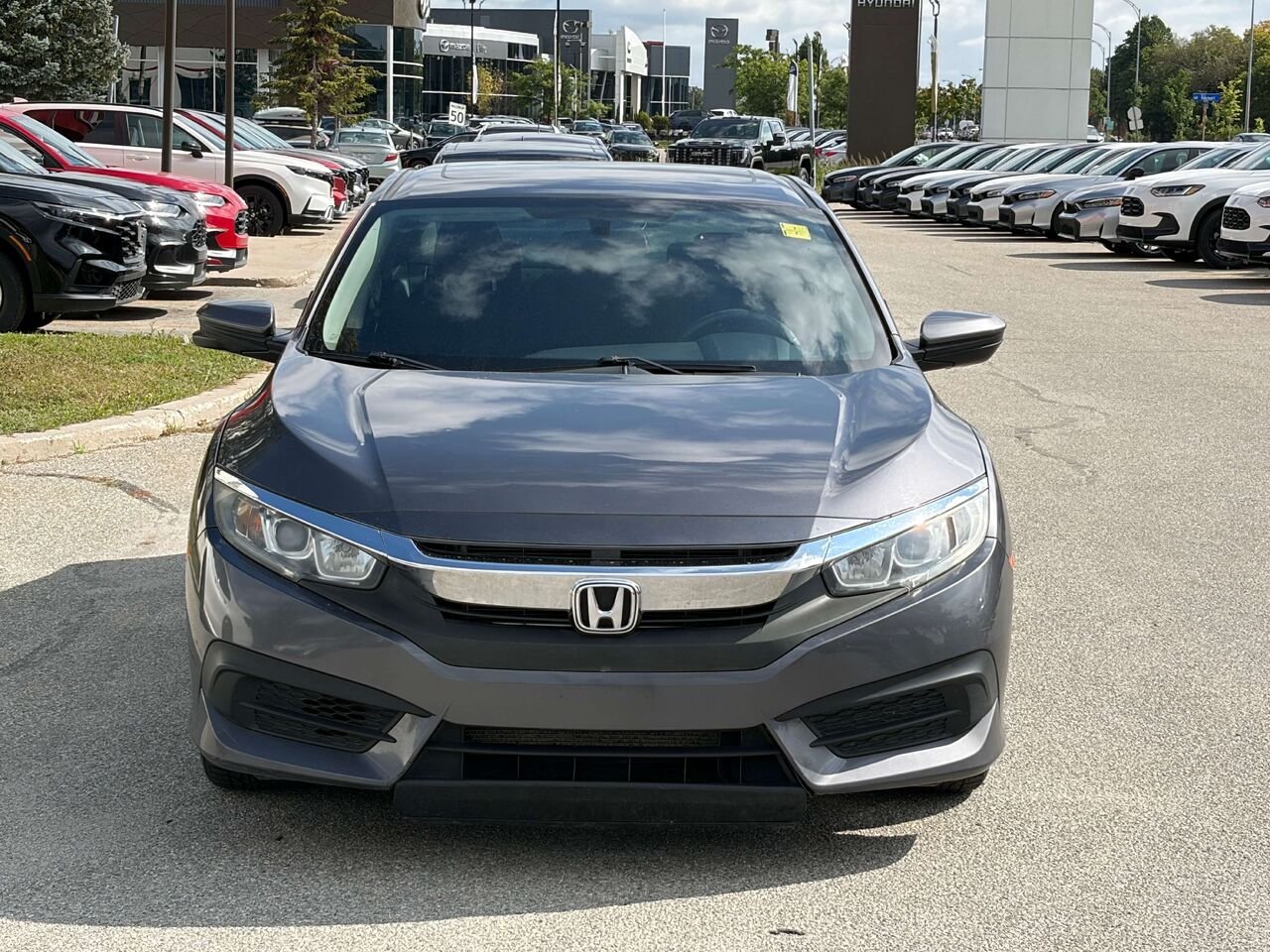 Honda Civic EX 2016 Gris Gatineau - photo #1