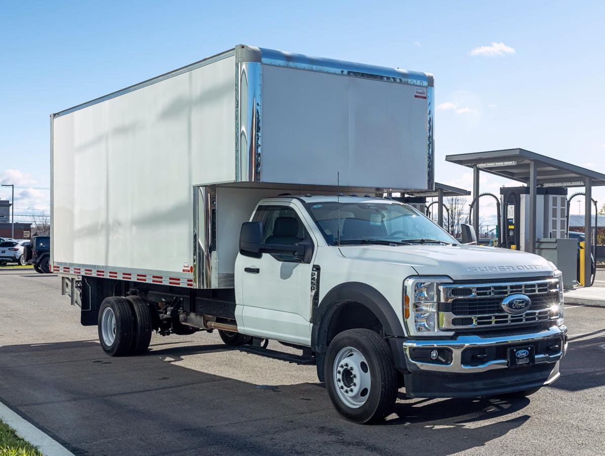 Ford Super Duty F-450 DRW 2024 Blanc Oxford Saint-Jérôme - photo #6