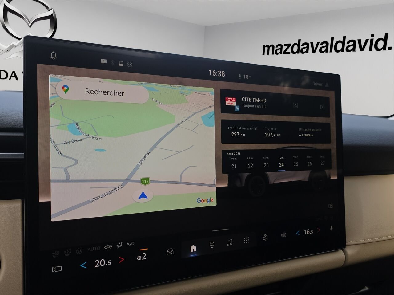Mazda CX-5 GT TI, ÉCRAN TACTILE 12.9 POUCES, SIÈGES CHAUFFANTS 2026 Blanc rhodium métallisé Val-David - photo #20
