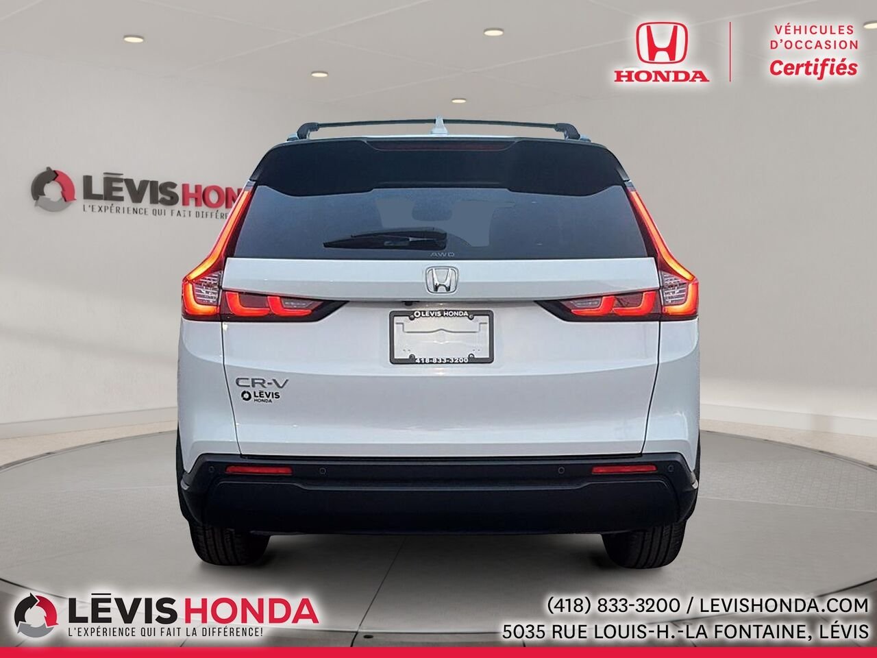 2023 Honda CR-V EX-L AWD EX-L Traction Intégrale White Lévis - photo #10