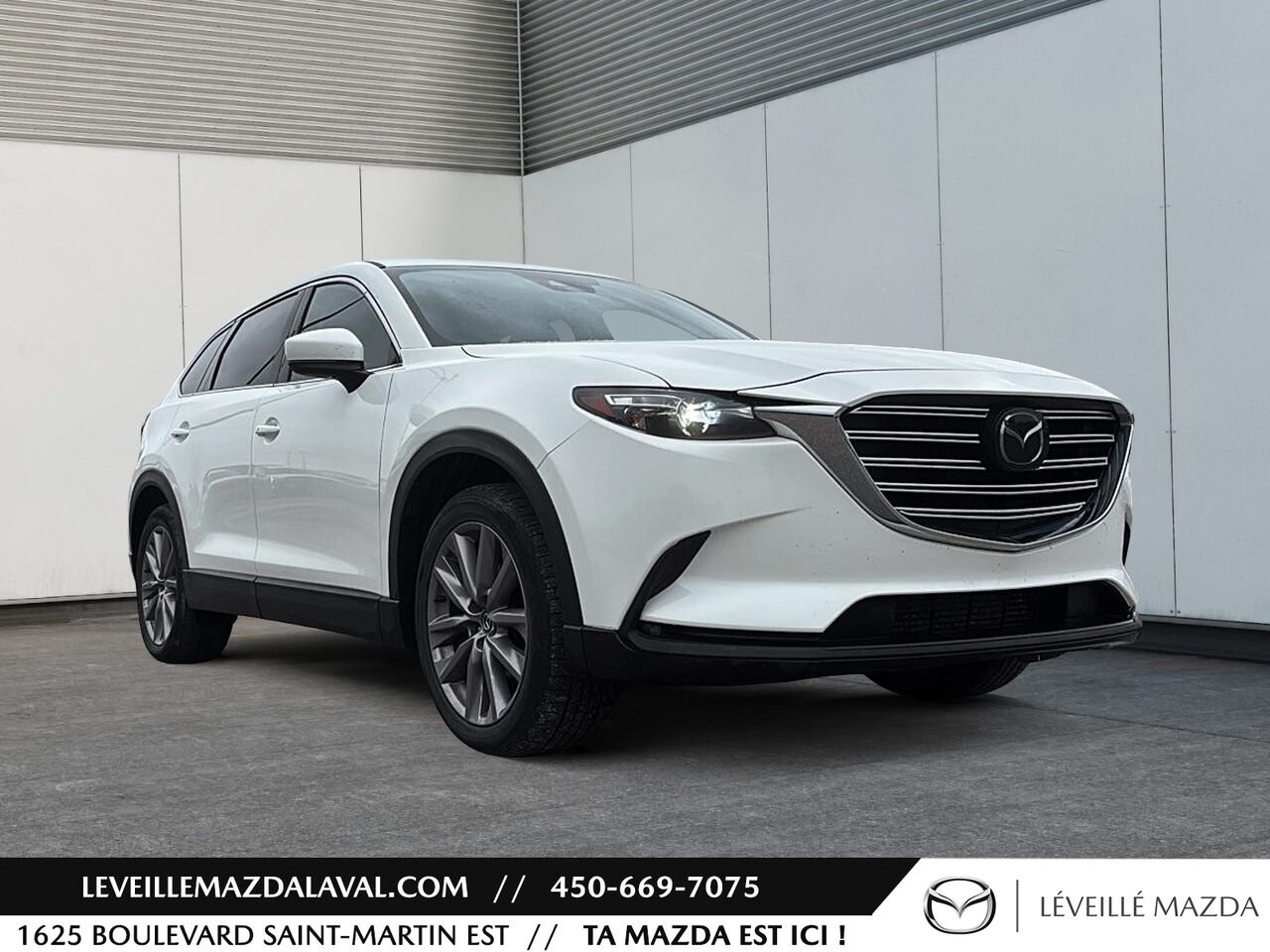 2022 Mazda CX-9 GS LUXE TI White Laval - photo #2