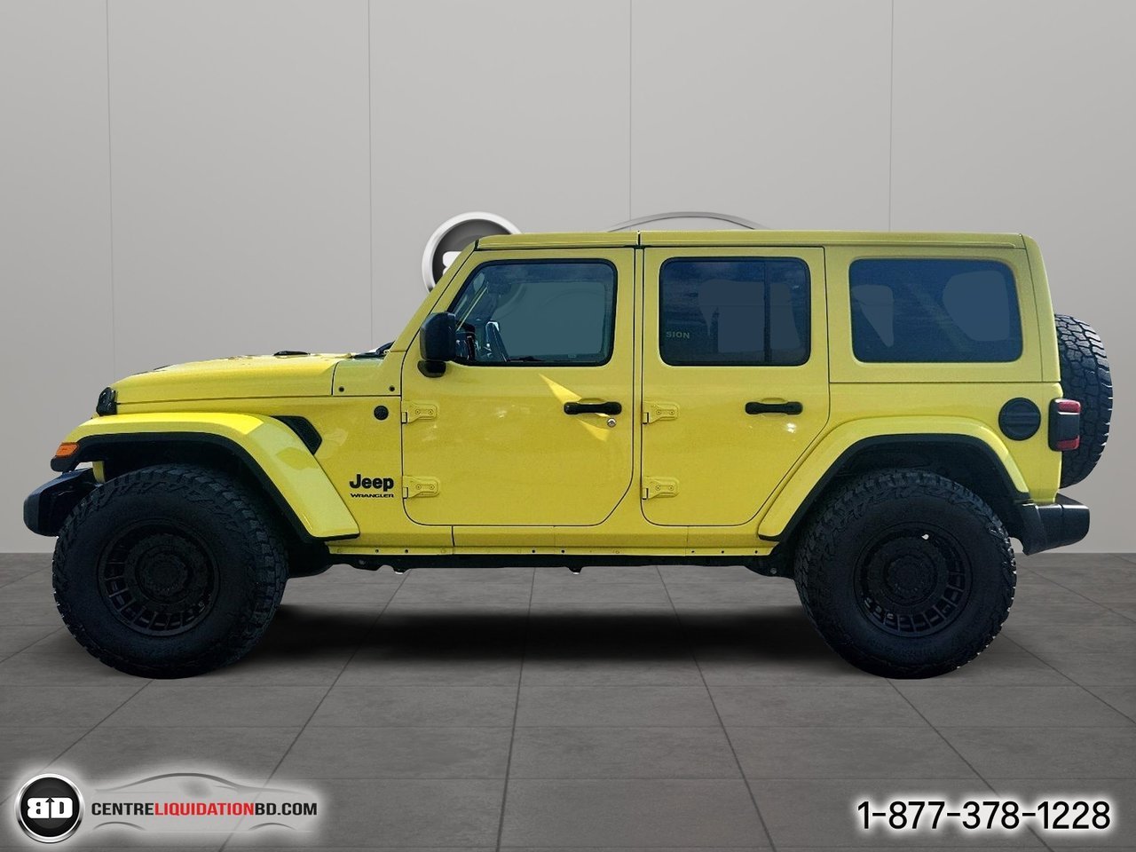 2023 Jeep Wrangler Sahara Altitude | A8695 Yellow Granby - photo #8