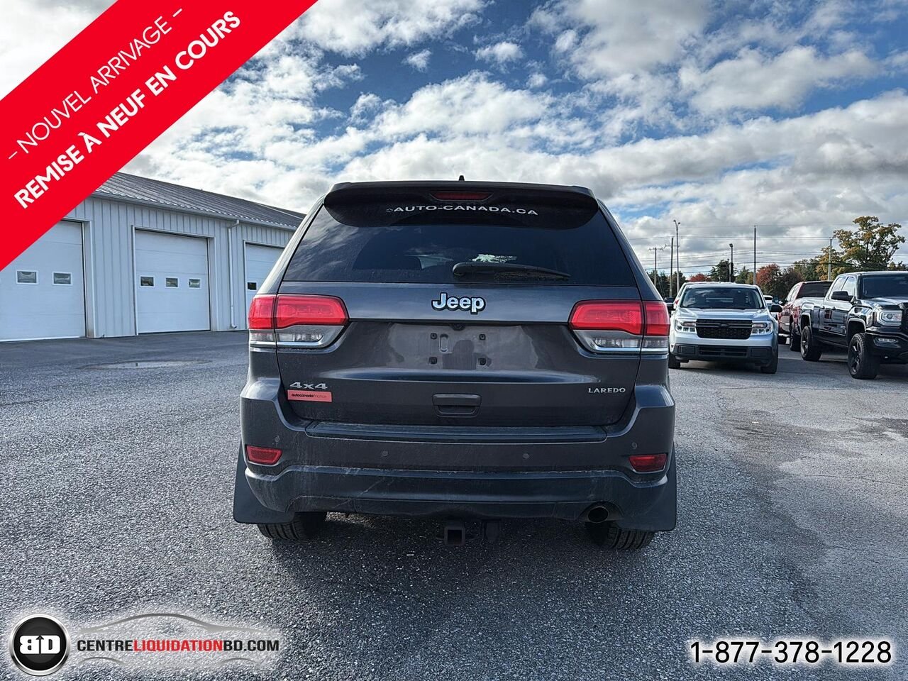 Jeep Grand Cherokee Laredo 4X4 | BD0446 2016 Gris Granby - photo #6