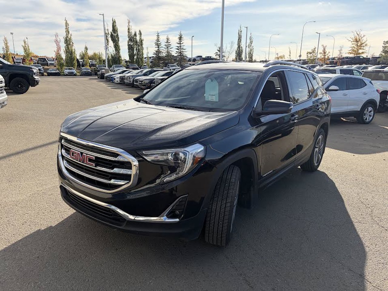 2018 GMC Terrain AWD 4dr SLT Diesel Black Sherwood Park - photo #2
