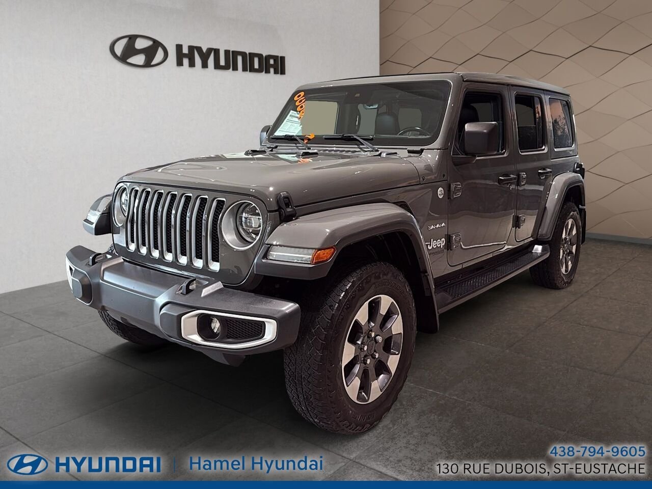 2020 Jeep Wrangler Unlimited Grey Saint-Eustache - photo #4