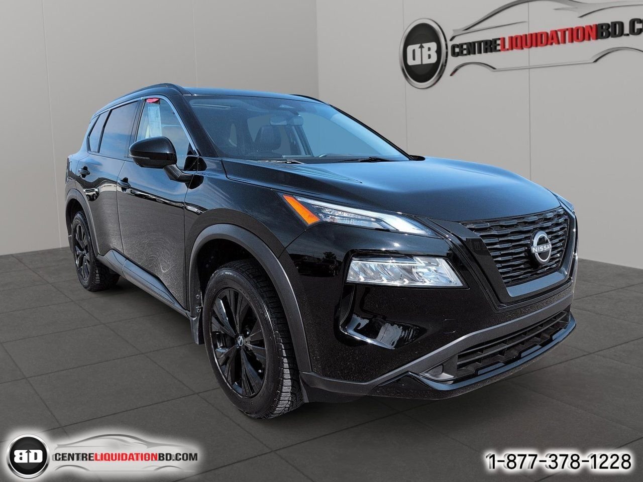 Nissan Rogue SV Édition de minuit TI | A8711 - COMTOIS 2023 Noir Granby - photo #2