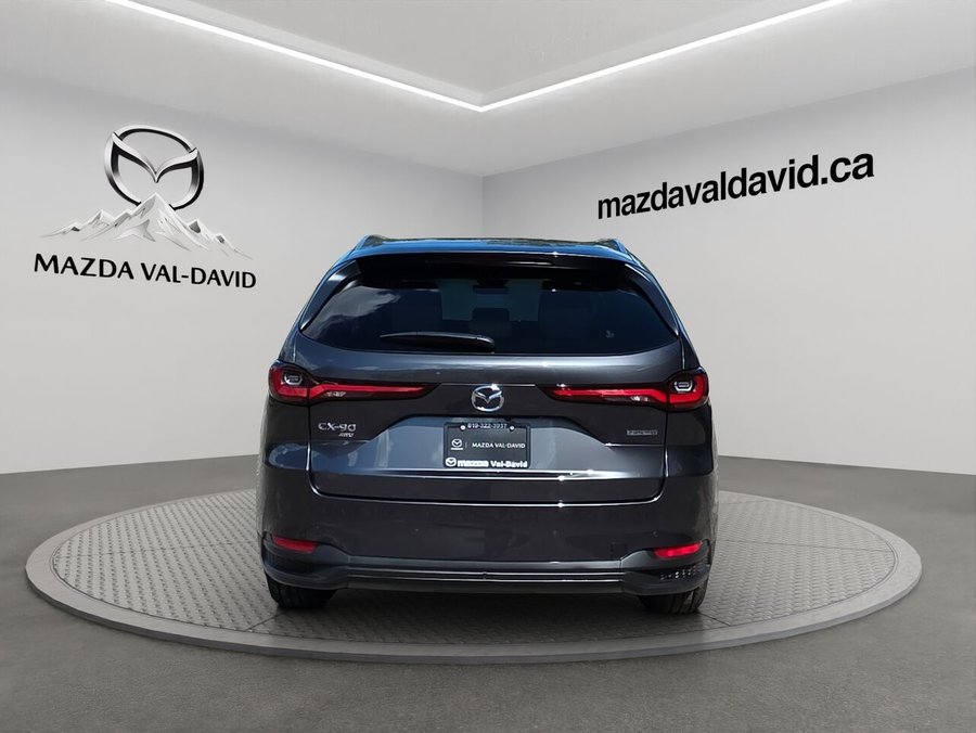 2026 Mazda CX-90 MHEV GS-L TI, 7 PASSAGERS, COMMANDES VOCAL VOLANT, Machine Grey Metallic