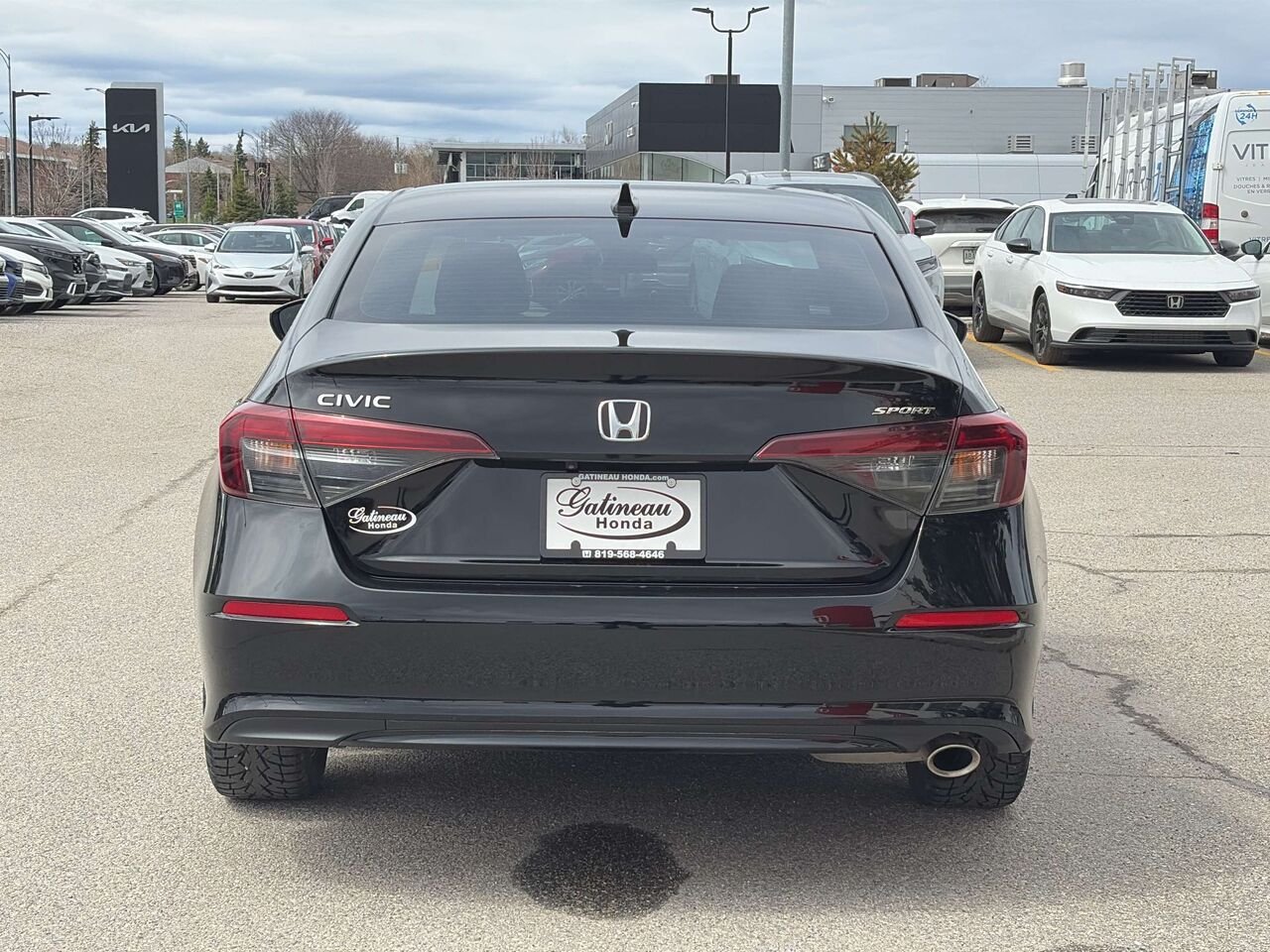 Honda Civic Sport 2025 Noir Gatineau - photo #5