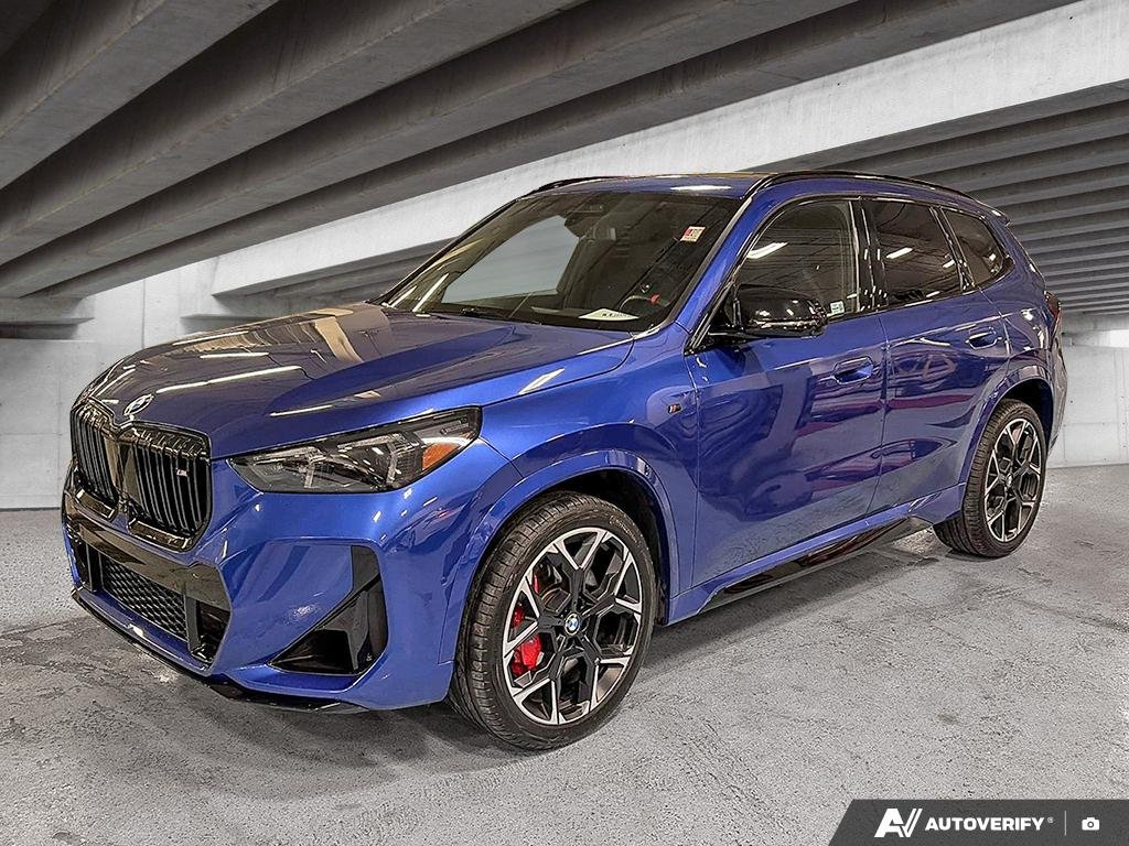 2024 BMW X1 M35i xDrive 2602174A | M35i xDrive, stunning, less than 47,000km Blue Edmonton - photo #0