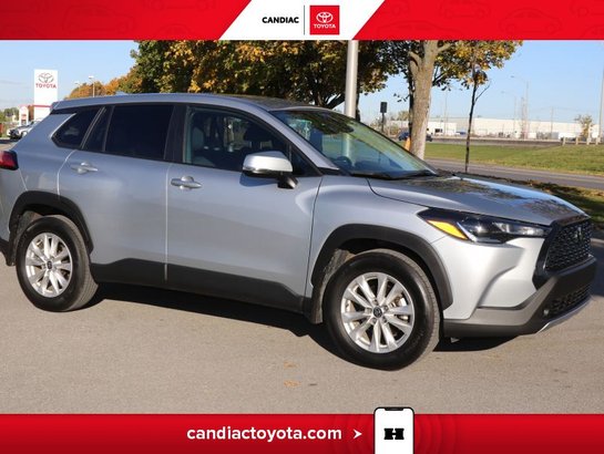 Toyota Corolla CROSS LE AWD | CAM. RECUL - A/C - BLUETOOTH - SIEG 2022 Argent