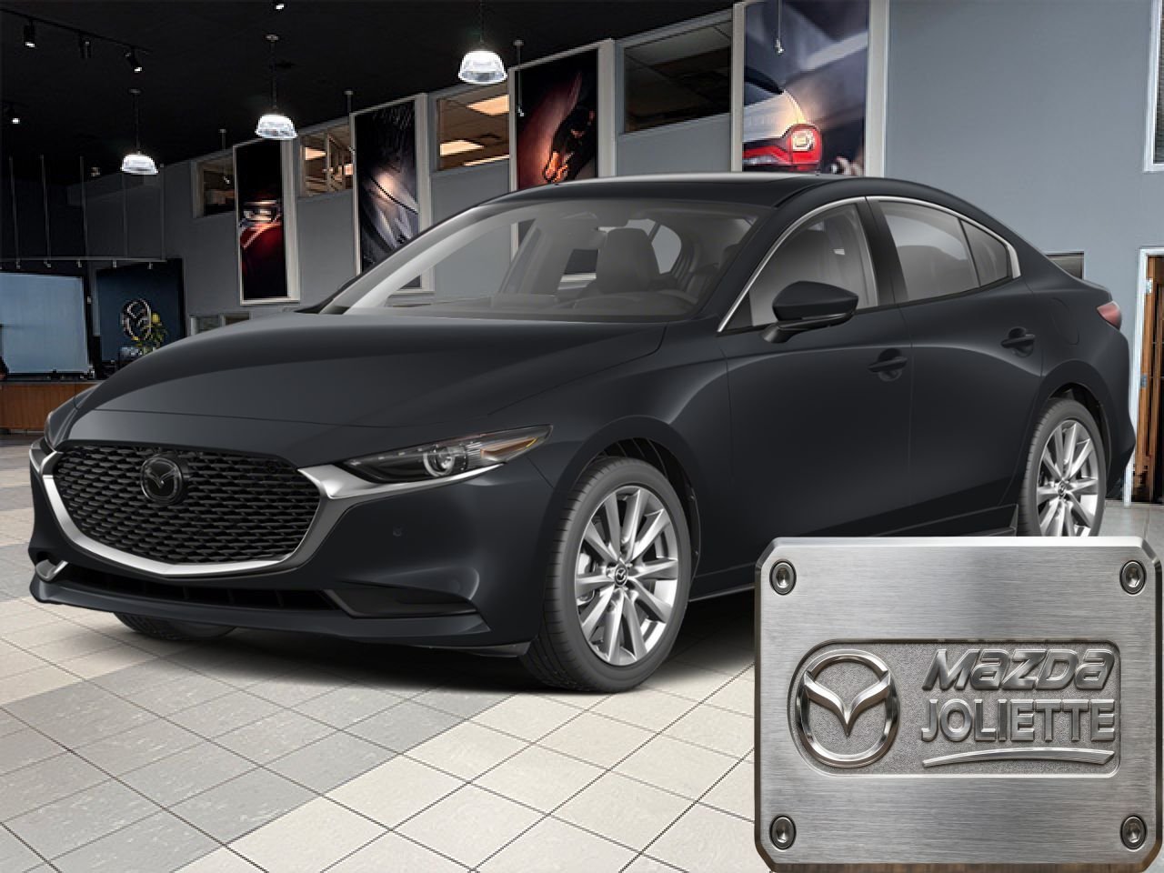 MAZDA Mazda3 2026 Noir de jais mica Notre-Dame-des-Prairies - photo #0