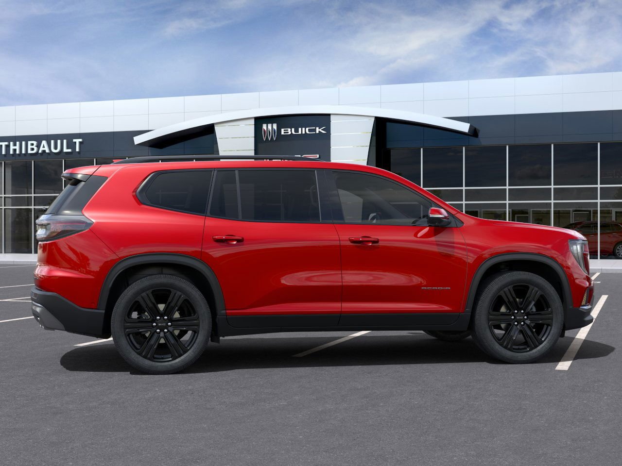 2025 GMC Acadia Elevation Volcanic Red Tintcoat Saint-Eustache - photo #4