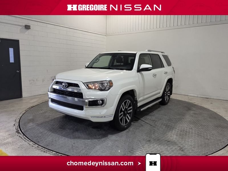 Toyota 4Runner CP7334 | 4WD Limited * Cuir Brun * Mag 20'' * Toit * 7 Plac 2018 Blanc Laval - photo #2