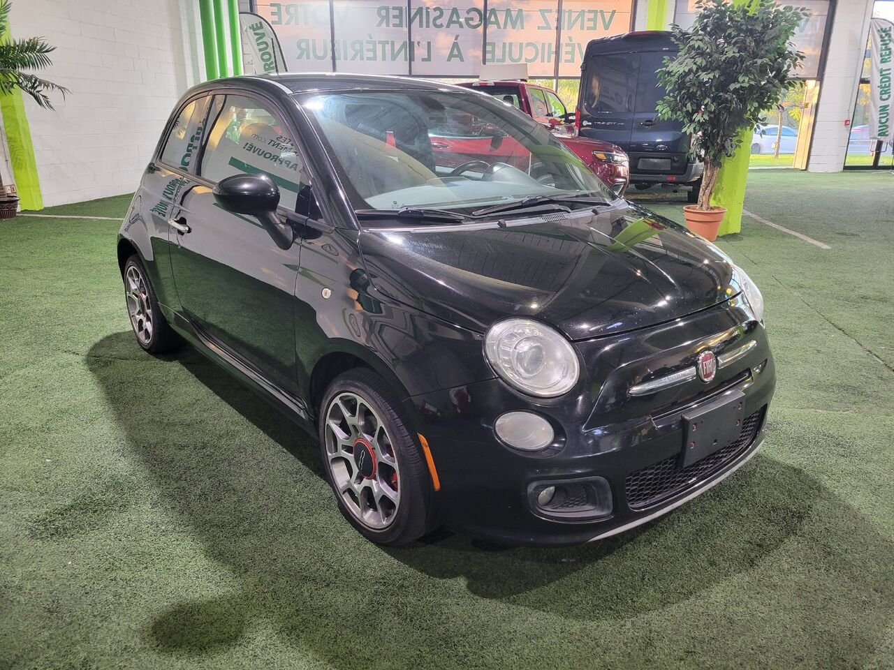 FIAT 500 2016 Noir Longueuil, - photo #7