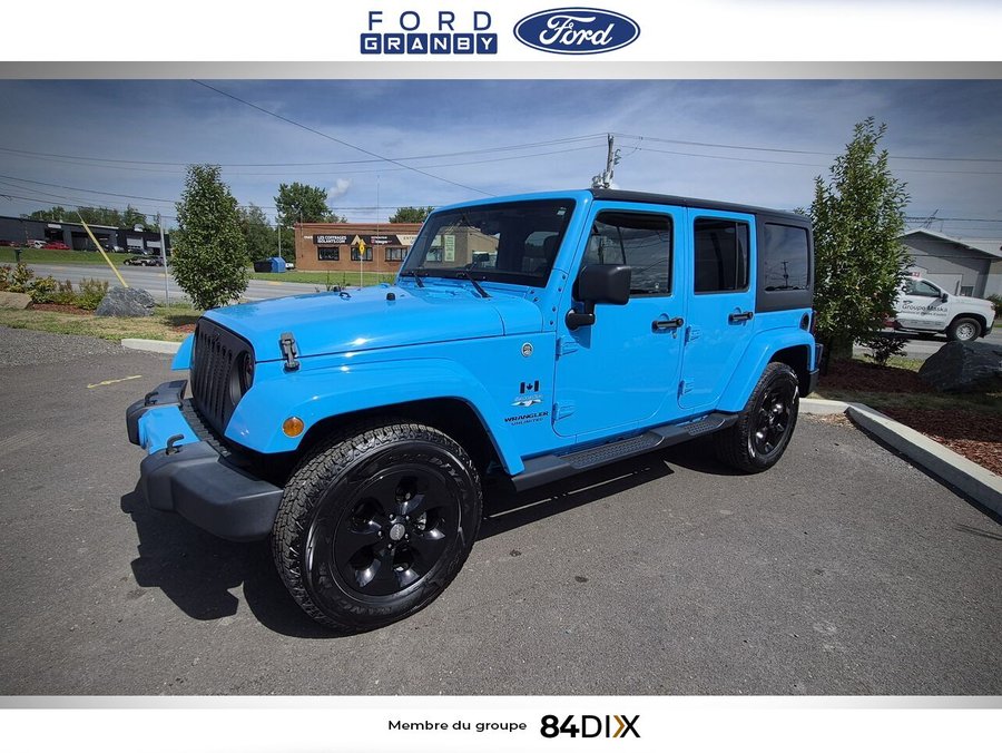 2017 Jeep Wrangler Unlimited Blue