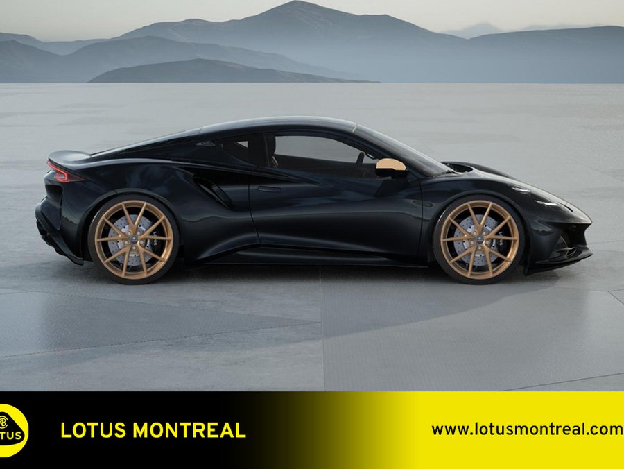 2027 Lotus Emira V6 SE *GOLD HERITAGE* Black