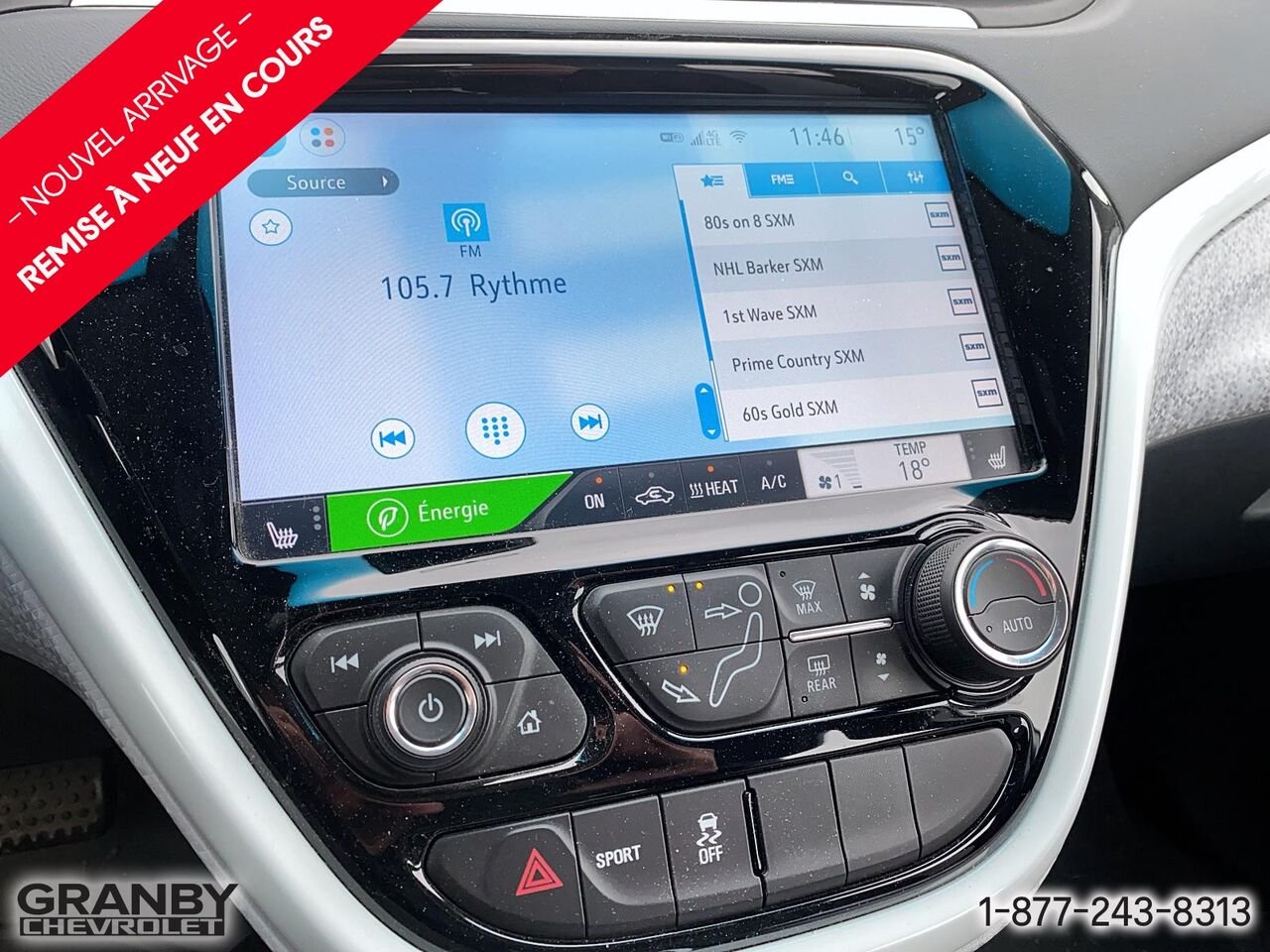 Chevrolet Bolt EV Familiale 5 portes LT | 27-0252A 2021 Blanc Granby - photo #13