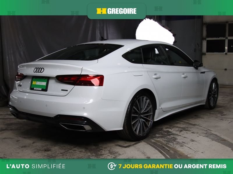 2022 Audi A5 White Saint-Eustache - photo #7
