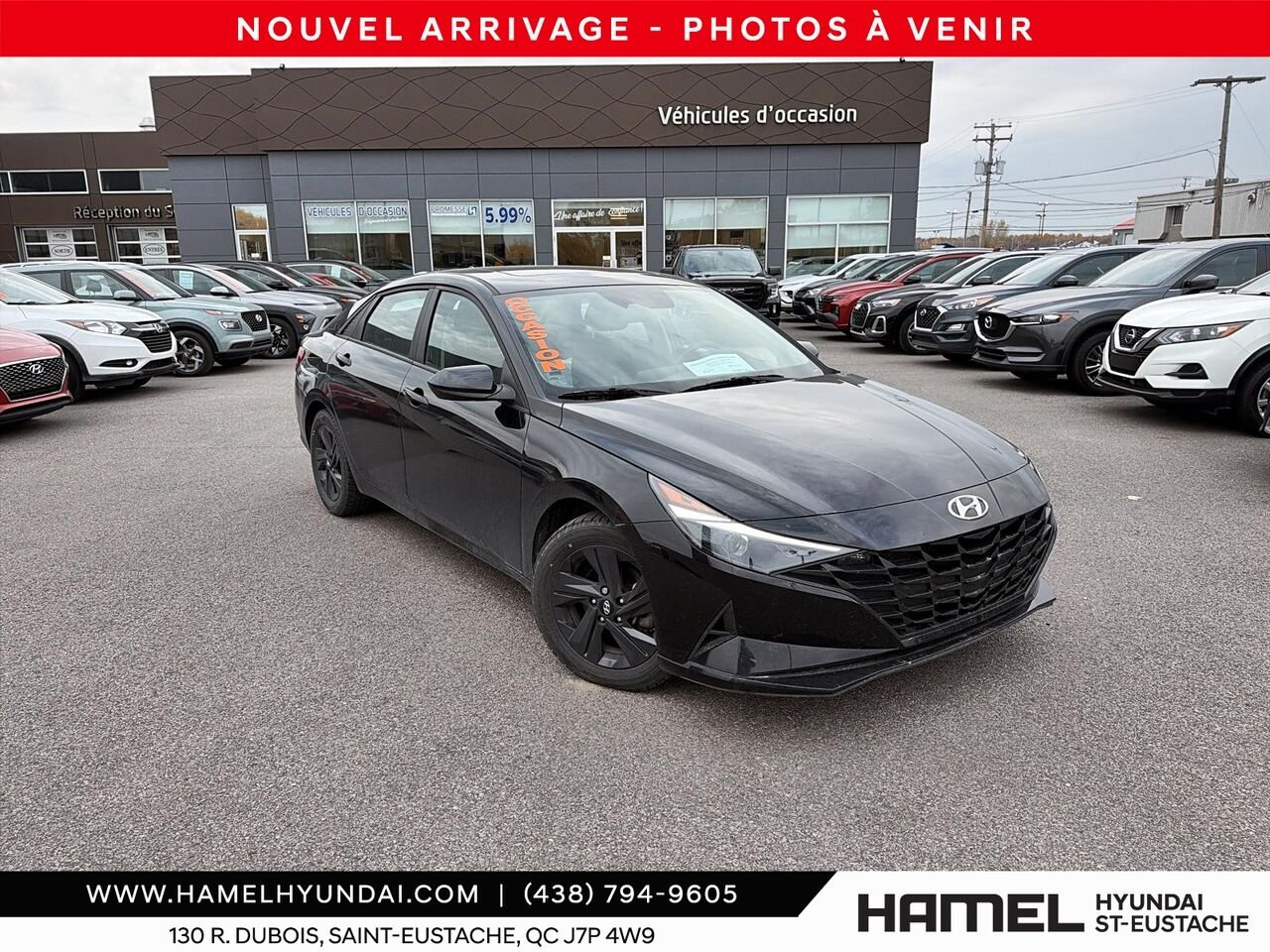 2023 Hyundai Elantra Black Saint-Eustache - photo #0